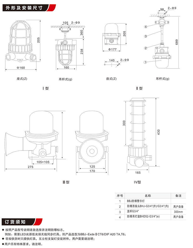 BBJ防爆声光报警器